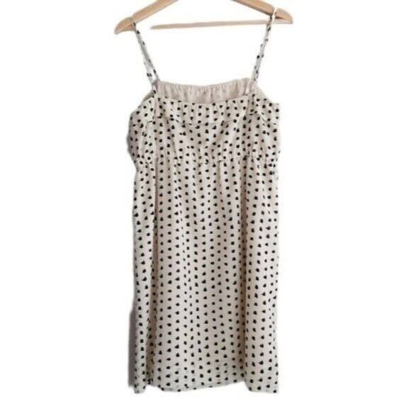 J. CREW / Empire Waist Tank Top MIni Dress Polka-dot Sz S - Picture 7 of 12